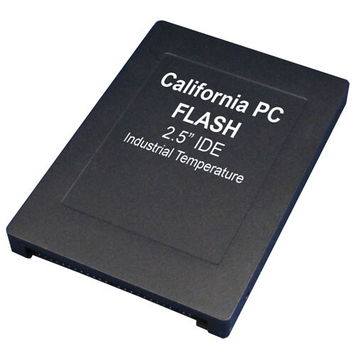 California PC FLASH - 128MB Industrial Grade 2.5 inch IDE SSD, Fixed Disk  Mode, DMA 2, Commercial Temperature, 0C to +70C, SLC, RoHS & REACH